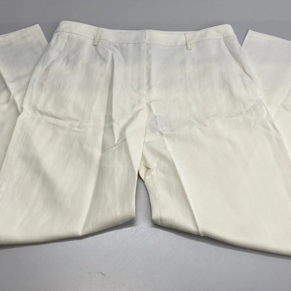TWP Wide-Leg Dress Pants White Women’s 12